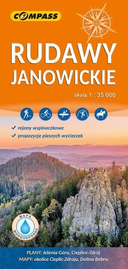 Mapa tur. - Rudawy Janowickie 1:35 000 lam - Praca zbiorowa