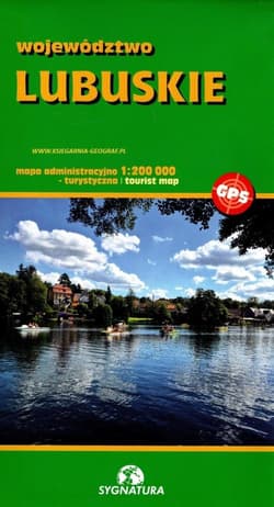 Mapa tur. województwo lubuskie 1:200 000 - Praca zbiorowa