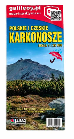 Mapa turyst. Polskie i Czeskie Karkonosze 1:25 000 - Praca zbiorowa