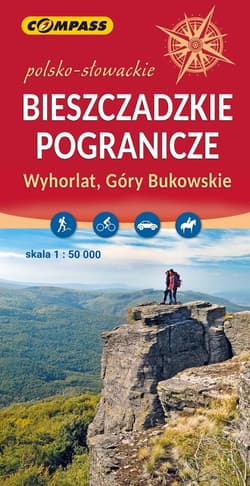 Mapa turysty. - Pogranicze Bieszczadzkie 1:50 000 - Praca zbiorowa