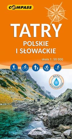 Mapa turysty. - Tatry Polskie i Słowackie 1:50 000