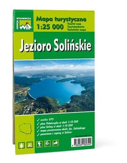 Mapa turystyczna 1:25 000 - Jezioro Solińskie WiT - Praca zbiorowa