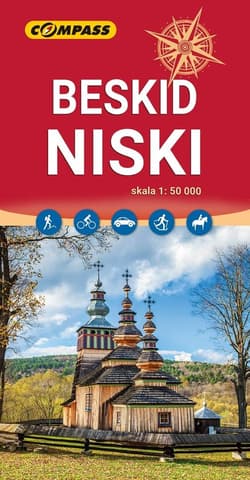 Mapa turystyczna - Beskid Niski 1:50 000 w.2026 - Praca zbiorowa