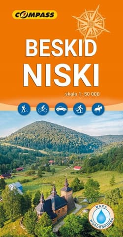 Mapa turystyczna - Beskid Niski 1:50 000 w.2026
