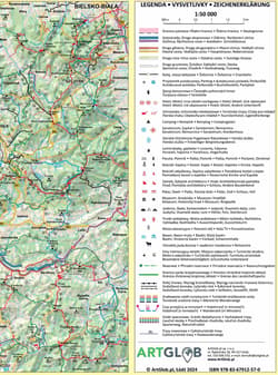 Galeria - zdjęcie nr. 2 - Mapa turystyczna Beskid Śląski 1:50 000