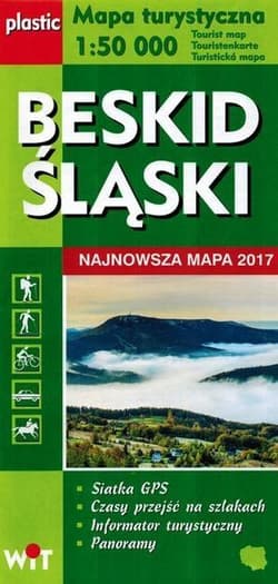 Mapa turystyczna Beskid Śląski 1:50 000 WIT - Praca zbiorowa