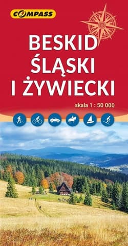 Mapa turystyczna - Beskid Śląski i Żywiecki - Praca zbiorowa