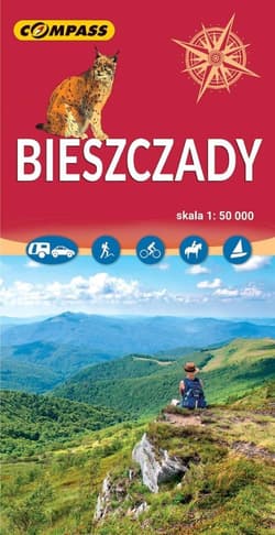 Mapa turystyczna - Bieszczady 1:50 000 - Praca zbiorowa