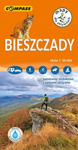 Mapa turystyczna - Bieszczady 1:50 000 w.2026 - Praca zbiorowa