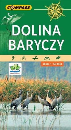 Mapa turystyczna Dolina Baryczy 1:50 000 w.2022 - Praca zbiorowa