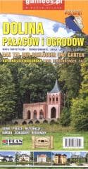 Mapa turystyczna - Dolina pałaców i ogrodów - Praca zbiorowa