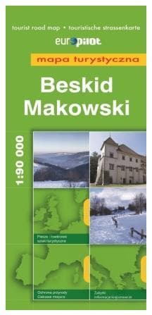 Mapa Turystyczna EuroPilot. Beskid Makowski br - Praca zbiorowa