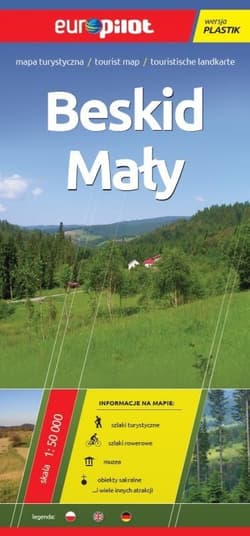 Mapa Turystyczna EuroPilot. Beskid Mały plastik - Praca zbiorowa