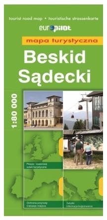 Mapa Turystyczna EuroPilot. Beskid Sądecki br - Praca zbiorowa