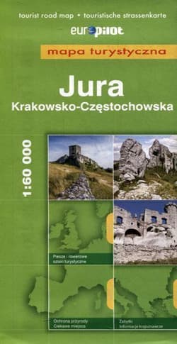 Mapa Turystyczna EuroPilot. Jura Krk-Częst. br - Praca zbiorowa