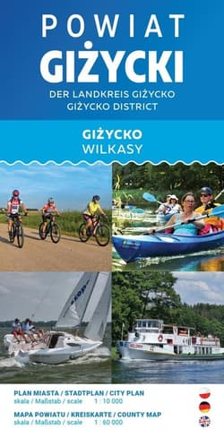 Mapa turystyczna - Giżycko/Powiat Giżycki - Praca zbiorowa