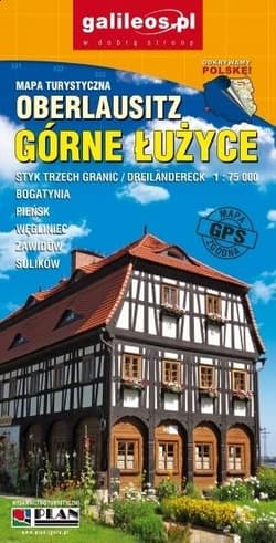 Mapa turystyczna - Górne Łużyce 1:75 000 - Praca zbiorowa