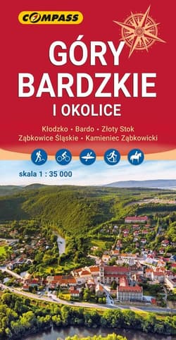 Mapa turystyczna - Góry Bardzkie i okolice - Praca zbiorowa