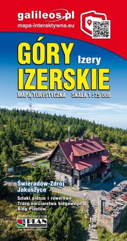 Mapa turystyczna - Góry Izerskie "Izery" 1:25 000 - Praca zbiorowa