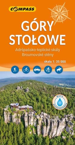 Mapa turystyczna - Góry Stołowe 1:35 000 - Praca zbiorowa