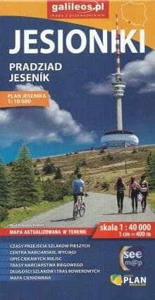 Mapa turystyczna - Jesioniki/Pradziad/Jesenik - Praca zbiorowa