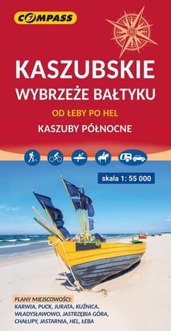 Mapa turystyczna - Kaszubskie wybrzeże Bałtyku - Praca zbiorowa