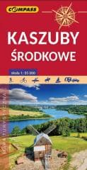 Mapa turystyczna. Kaszuby środkowe 1:55 000 - Praca zbiorowa