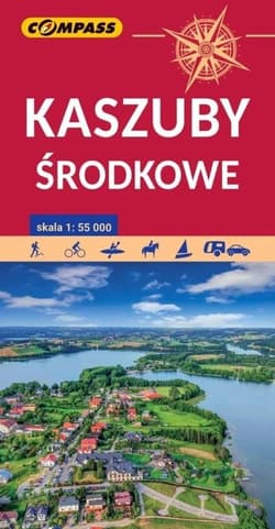 Mapa turystyczna - Kaszuby Środkowe 1:55 000 - Praca zbiorowa