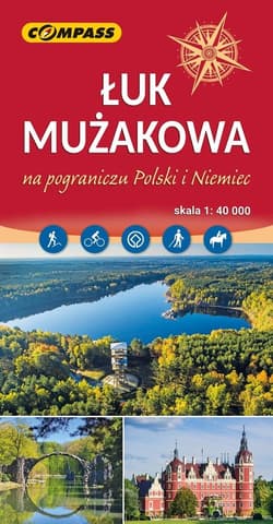 Mapa turystyczna - Łuk Mużakowa 1:40 000 - Praca zbiorowa
