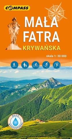 Mapa turystyczna - Mała Fatra Krywańska 1:30 000 - Praca zbiorowa