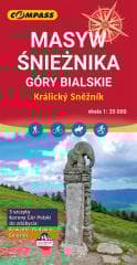 Mapa turystyczna - Masyw Śnieżnika - Praca zbiorowa
