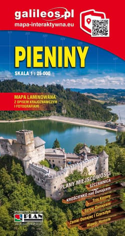 Mapa turystyczna - Pieniński Park Narodowy 1:25000 - Praca zbiorowa