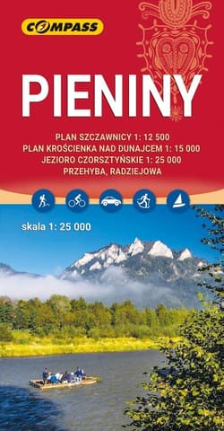 Mapa turystyczna - Pieniny 1:25 000 w.2026