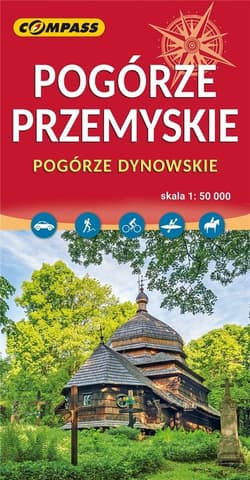 Mapa turystyczna - Pogórze Przemyskie 1:50 000 - Praca zbiorowa