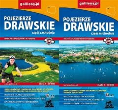Mapa turystyczna -Pojezierze Drawskie (komplet) - Praca zbiorowa