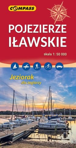 Mapa turystyczna - Pojezierze Iławskie - Praca zbiorowa