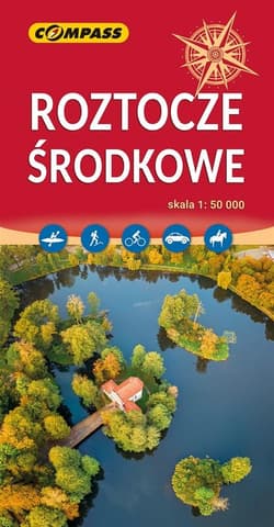 Mapa turystyczna - Roztocze Środkowe 1:50 000 - Praca zbiorowa