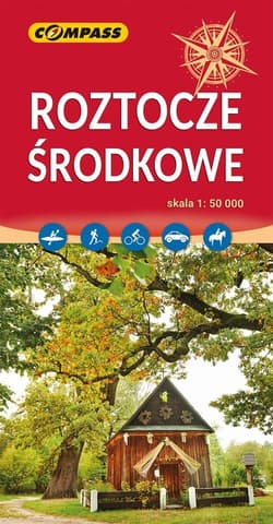 Mapa turystyczna - Roztocze Środkowe 1:50 000 - Praca zbiorowa
