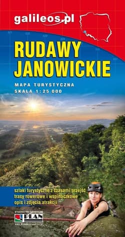 Mapa turystyczna - Rudawy Janowickie 1:25 000 - Praca zbiorowa