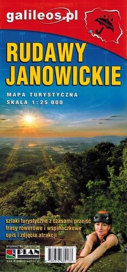Mapa turystyczna - Rudawy Janowickie 1:25 000 - Praca zbiorowa