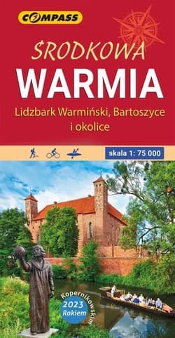Mapa turystyczna - Środkowa Warmia 1:75 000 - Praca zbiorowa