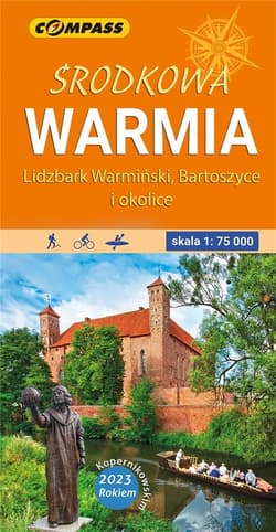 Mapa turystyczna - Środkowa Warmia lam. 1:75 000 - Praca zbiorowa