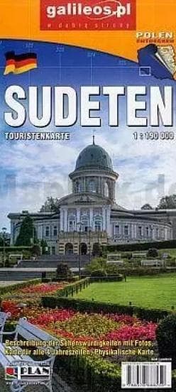 Mapa turystyczna - Sudeten 1:190 000 w.niemiecka - Praca zbiorowa
