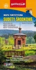 Mapa turystyczna - Sudety Środkowe 1:40 000 w.2023 - Praca zbiorowa