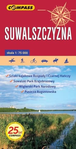 Mapa turystyczna - Suwalszczyzna 1:75 000 w.3 - Praca zbiorowa