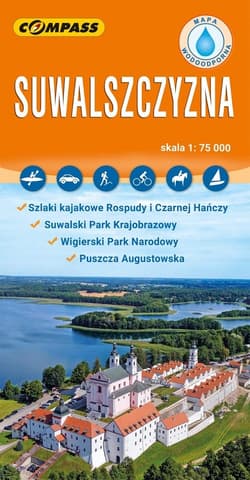 Mapa turystyczna - Suwlaszczyzna laminowana - Praca zbiorowa