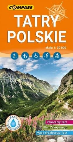 Mapa turystyczna - Tatry Polskie 1:30 000 w.2026 - Praca zbiorowa