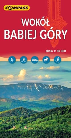 Mapa turystyczna - Wokół Babiej Góry - Praca zbiorowa