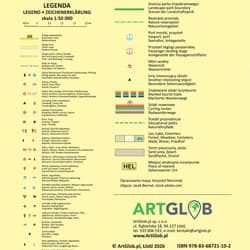 Galeria - zdjęcie nr. 5 - Mapa turystyczna Wybrzeże Bałtyku 4 Karwia Władysławowo Hel Gdynia  1:50 000