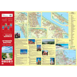 Galeria - zdjęcie nr. 3 - Mapa turystyczna Wybrzeże Bałtyku 4 Karwia Władysławowo Hel Gdynia  1:50 000